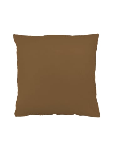 Traumschloss Exclusiv Edel-Jersey Kissenbezug in cappuccino
