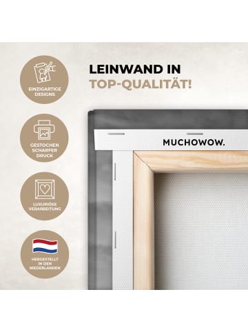 MuchoWow Leinwand bilder Erleuchtete Brücke (BxH)