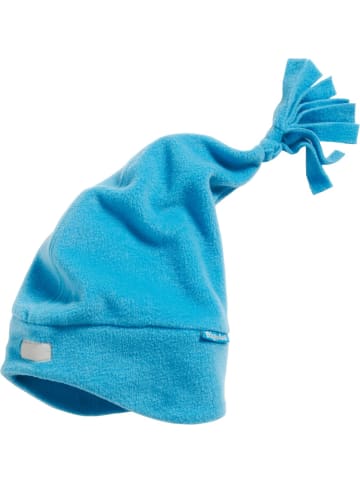 Playshoes Kinder Mütze "Fleece-Zipfelmütze" in Blau