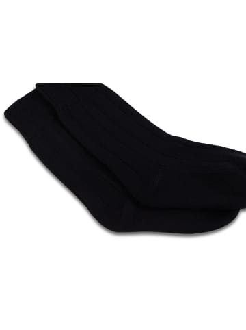 CASH-MERE.CH Kuschelsocken in Schwarz
