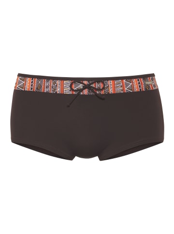 Buffalo Bikini-Hotpants in braun bedruckt