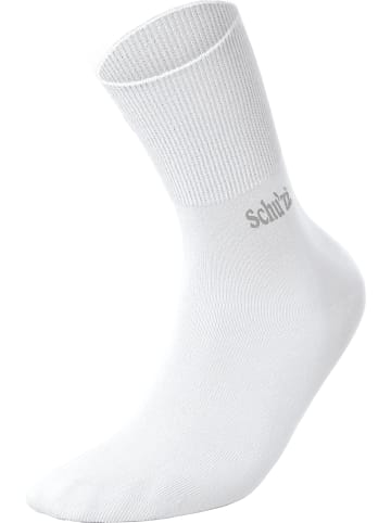 Schu´zz Socke "ChausSettes Normales -" in Weiß