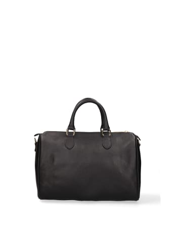 John Richmond Tasche mit Henkel in BLACK AND GOLD