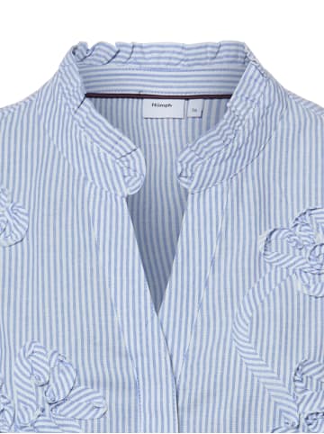 NÜMPH Bluse NUEmelia in blau weiß