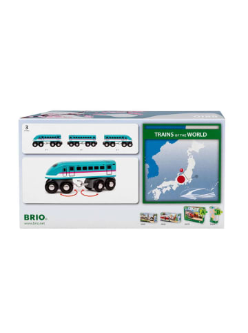Brio Brio Aktionsspiel Trains of the World Shinkansen Series E5 Hayabusa Zug in bunt