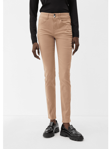 s.Oliver BLACK LABEL Hose lang in Braun