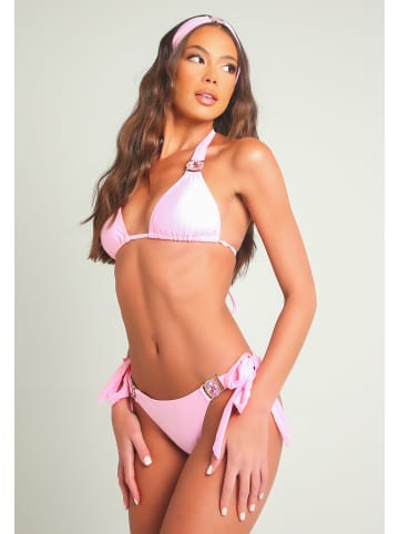 Moda Minx Bikini Hose Amour seitlich gebunden in Rosa