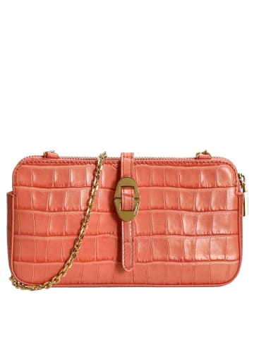 COCCINELLE Mini Bag Croco Soft - Umhängetasche 20 cm (geranium) in geranium