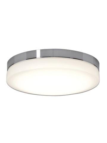 näve LED Deckenleuchte "PARIS" in chrome - (L)29 cm x (B)29 cm x (H)9 cm - EEK G