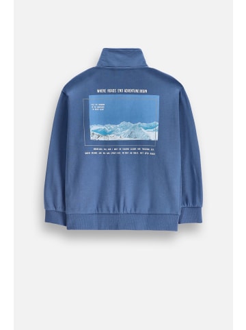 Coccodrillo Reißverschlussjacke in blau