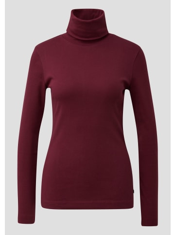 QS T-Shirt in 3900_bordeaux