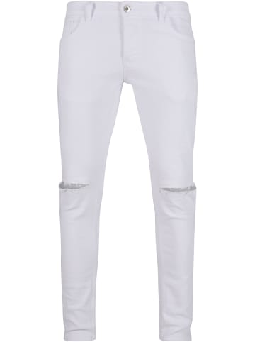 2Y Studios 2Y Studios Herren 2Y Skinny Fit Jeans in white