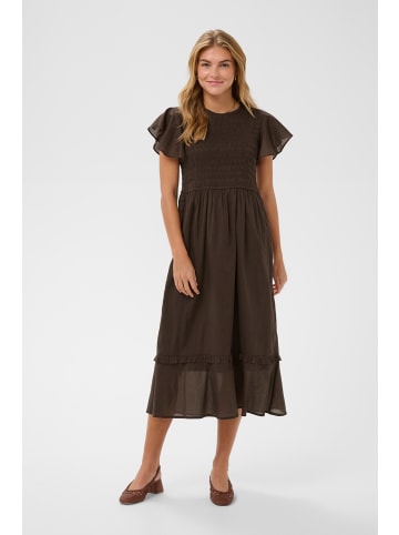 SAINT TROPEZ Kleid PicandraSZ Gerade Passform in Chocolate Brown