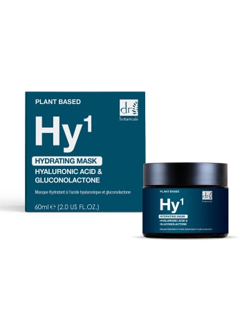 Dr Botanicals Feuchtigkeitsmaske mit 1 % Hyaluronsäure & 1 % Gluconolacton 60 ml