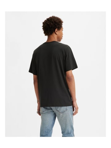 Levi´s LEVI'S Relaxed Fit Boxtab Tshirt in Schwarz