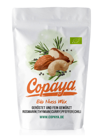 Granar  500g Bio Nussmix geröstet und fein gewürzt von Copaya