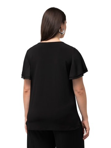 Ulla Popken Shirt in schwarz