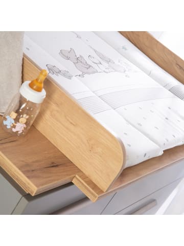 roba Wickelauflage 'Sternenzauber' - Pflegeleicht & abwischbar - Weiß