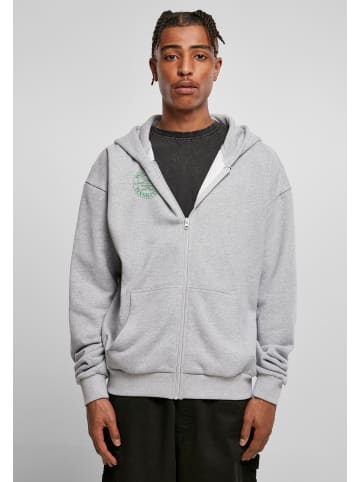 9N1M SENSE 9N1M SENSE SENSE Zip-Hoody Tennis Club Badge in heather grey
