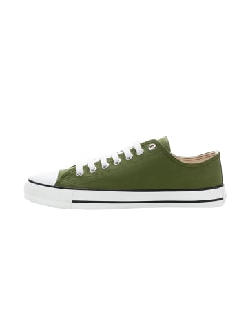 ethletic Sneaker Fair Trainer White Cap Lo Cut in camping green just white