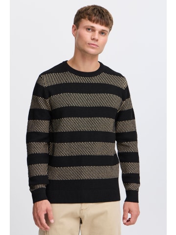 INDICODE Strickpullover IDTelly 35844MM modischer Strickpullover in Schwarz