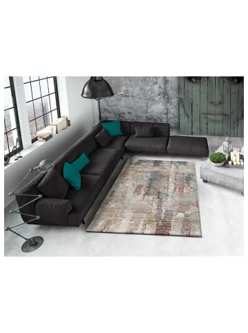 Atticgo Kurzflor-Teppich AMIRA in mehrfarbig