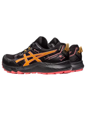 asics Sportschuhe in Schwarz/Orange