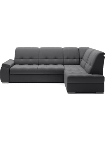 MF Design Saido Recamiere Rechts in Asphalt -  (L) 272 x (B) 272 x (H) 95 cm