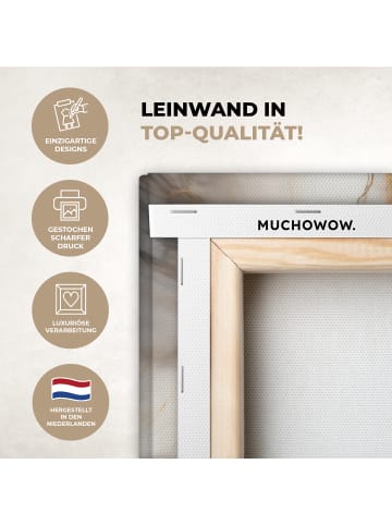 MuchoWow Leinwand bilder Abstrakte Kunst Marmoroptik (BxH)