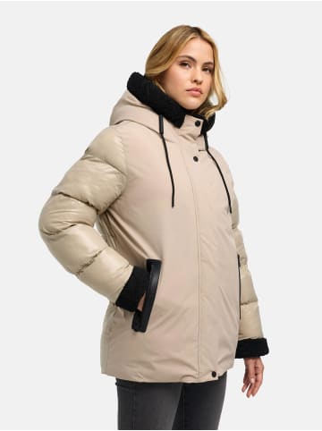 Navahoo Winterjacke Herzschmelz 14 in Light Taupe