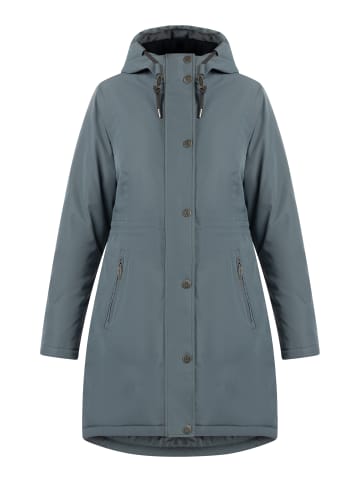 usha BLUE LABEL Winterparka in Blaugrau