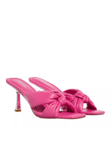 Michael Kors Elena Heeled Sandal Cerise in pink