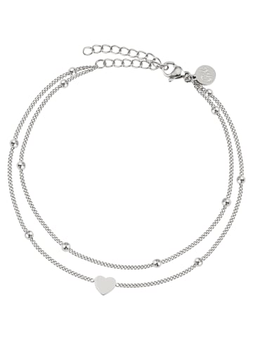 GOOD.designs Fußkette in Silber