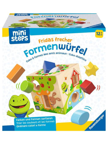 Ravensburger ministeps: Fridas frecher Formenwürfel Ab 12 Monate in bunt