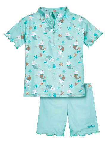 Playshoes UV-Schutz Bade-Set Einhornmeerkatze in mint