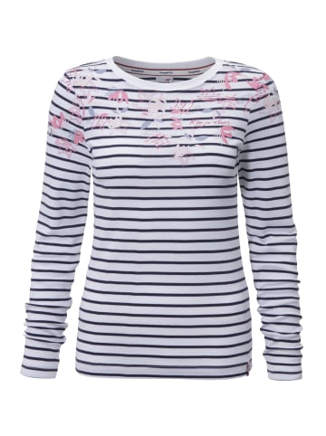 Kangaroos Langarmshirt in weiß-bunt