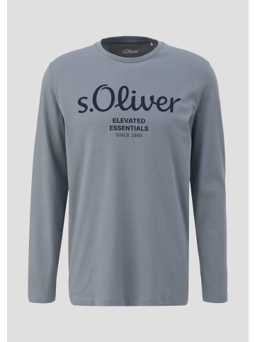 s.Oliver T-Shirt in 95D1_schiefergrau