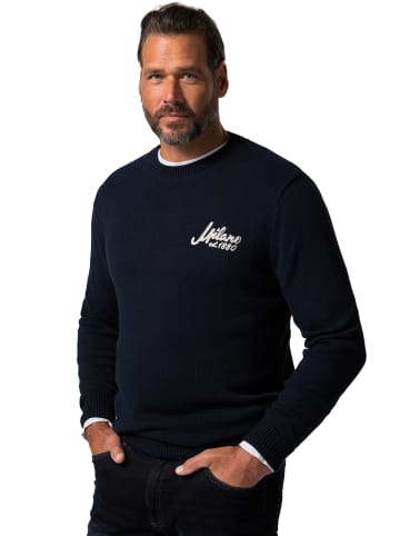 JP1880 Pullover in navy blau