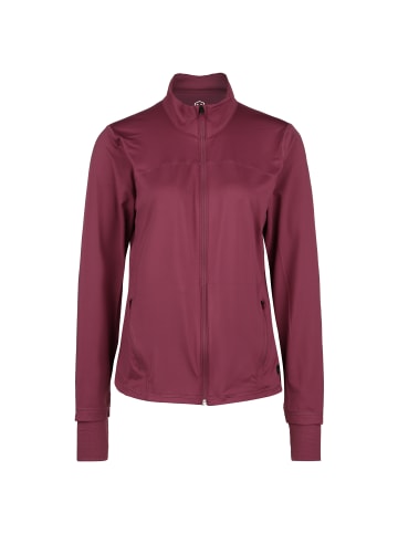 Under Armour Trainingsjacke Rush in pink / weinrot