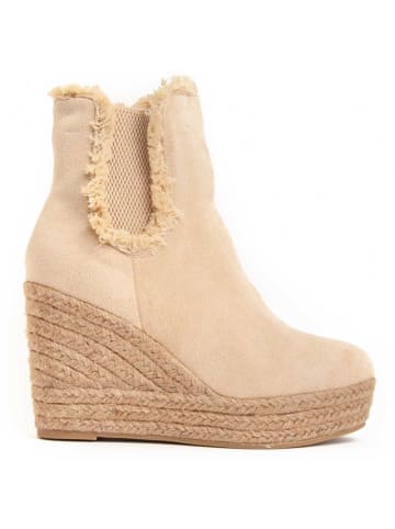 Montevita Boots Wedge Bootie in Botilan43 in Beige