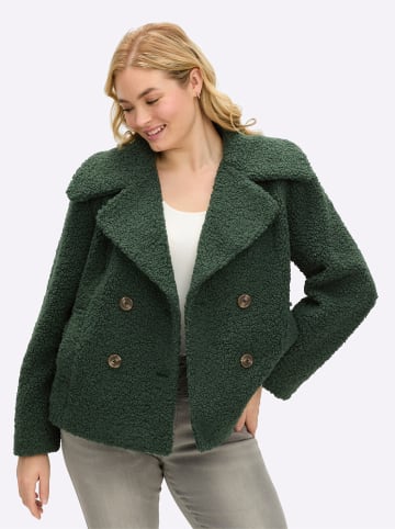 sheego by Joe Browns Teddy-Jacke in moos