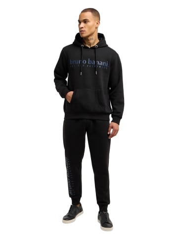 Bruno Banani Hoodie ohne Reißverschluss CARVER in Schwarz