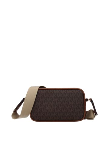 Michael Kors Braun Stoff Umhängetasche