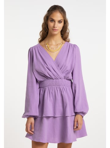 IZIA Damen Mini Kleid in Flieder