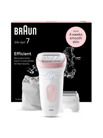 Braun Epilierer Silk-épil 7 7-030 in Weiß