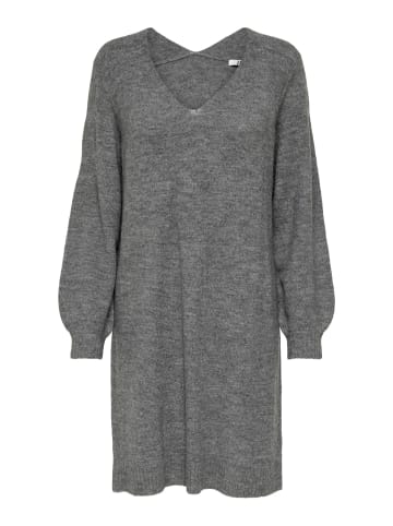 JDY Strickkleid in Dark Grey Melange