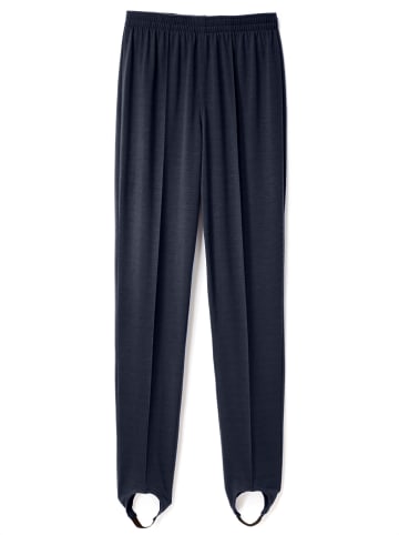 Sieh an! Bügelfaltenhose in marine