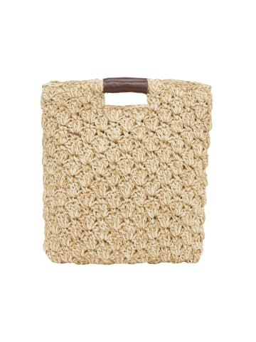 IZIA Women Handbag in Beige