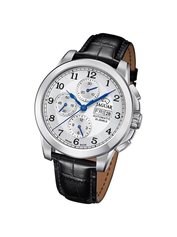 Jaguar Chronograph-Armbanduhr Jaguar Le Chronographe schwarz groß (ca. 45mm)