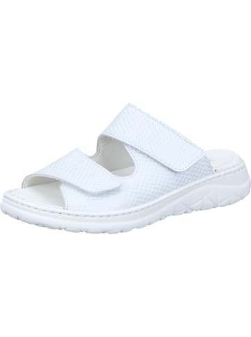 WALDLÄUFER Klassische Pantoletten, Komfort-Pantoletten in silber